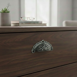 Edwardian Cup Pull Handle Antique Iron