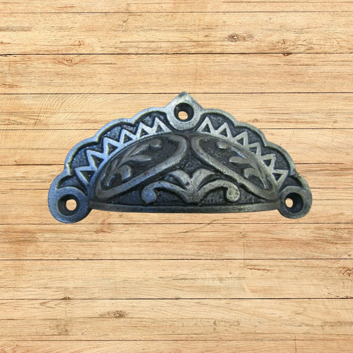 Edwardian Cup Pull Handle Antique Iron