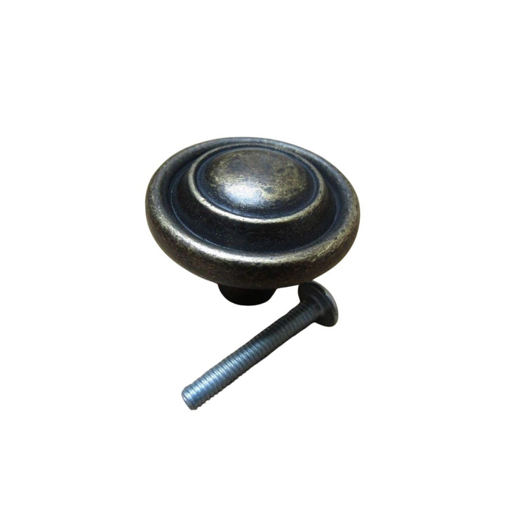 Elden Ringed Cabinet Knob - antique brass
