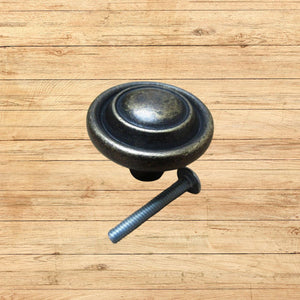 Elden Ringed Cabinet Knob - antique brass

