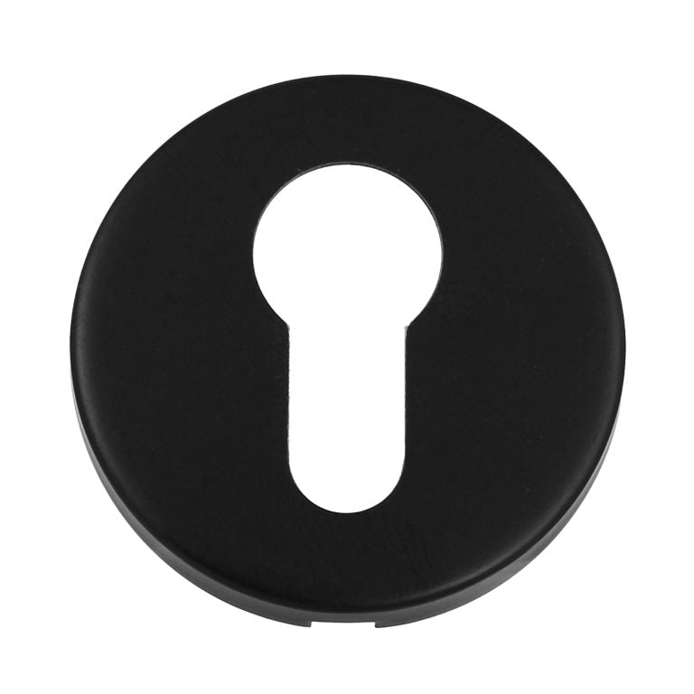 Euro Profile Escutcheon Satin Stainless Steel Clip-On Rose 52x8mm Fire Rated