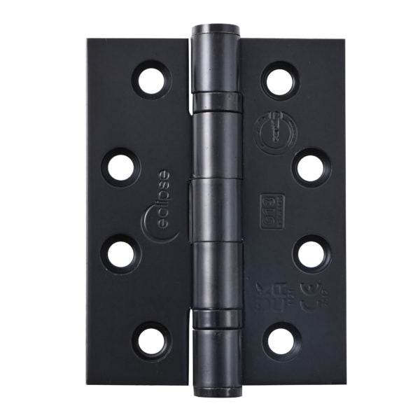 Fire Rated Ball Bearing Door Hinge 102x76x2.7mm Antique Bronze Grade 11 Pack of 2