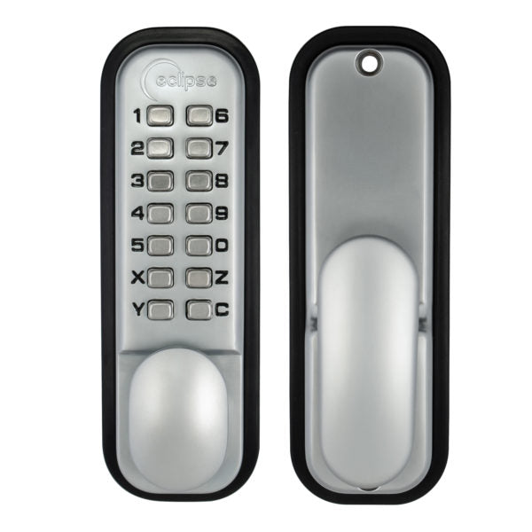 Fire Rated ED15 Digital Door Lock Satin Chrome Keyless Lock