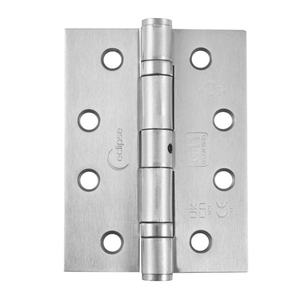 Fire Rated Ball Bearing Door Hinge 102x76x2.7mm Antique Bronze Grade 11 Pack of 2