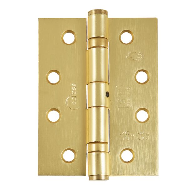 Fire Rated Ball Bearing Door Hinge 102x76x2.7mm Antique Bronze Grade 11 Pack of 2