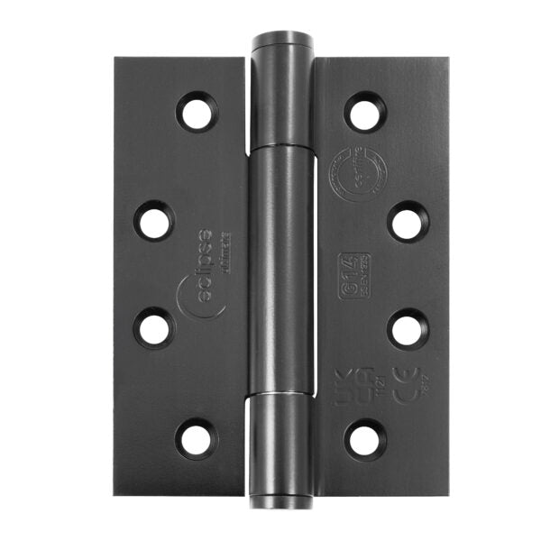 Fire Rated Concealed Bearing Hinge Grade 14 102x76mm Pack of 2
