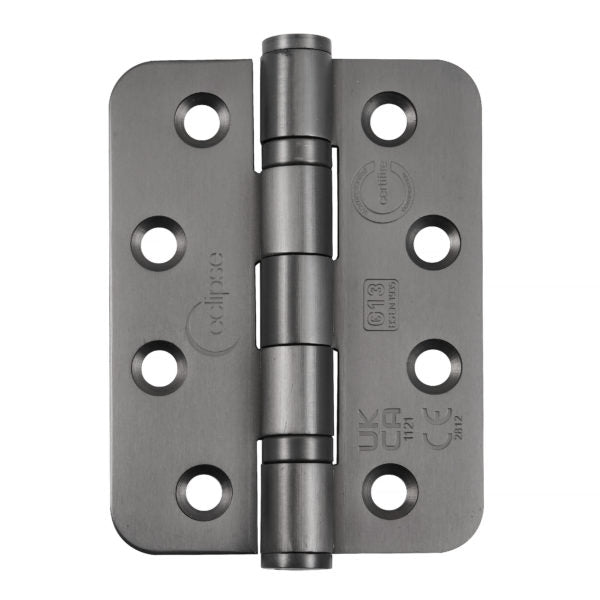 Fire Rated Radius Ball Bearing Door Hinge 102x76mm Grade 13