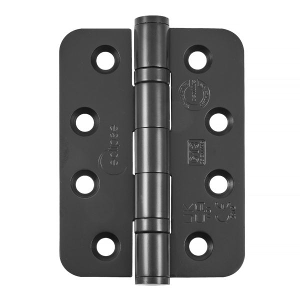 Fire Rated Radius Ball Bearing Door Hinge 102x76mm Grade 13