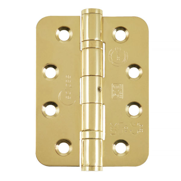 Fire Rated Radius Ball Bearing Door Hinge 102x76mm Grade 13