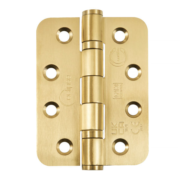 Fire Rated Radius Ball Bearing Door Hinge 102x76mm Grade 13