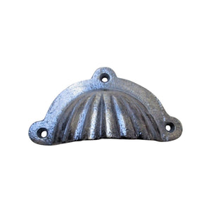 Fluted With Lugs Cup Pull Handle Antique Brass
