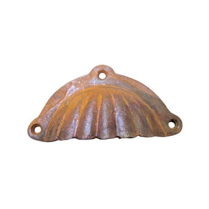 Fluted With Lugs Cup Pull Handle Rust

