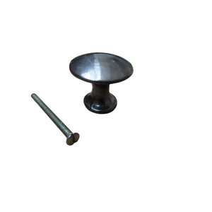 Kettle Cabinet Knob Antique Iron 38mm
