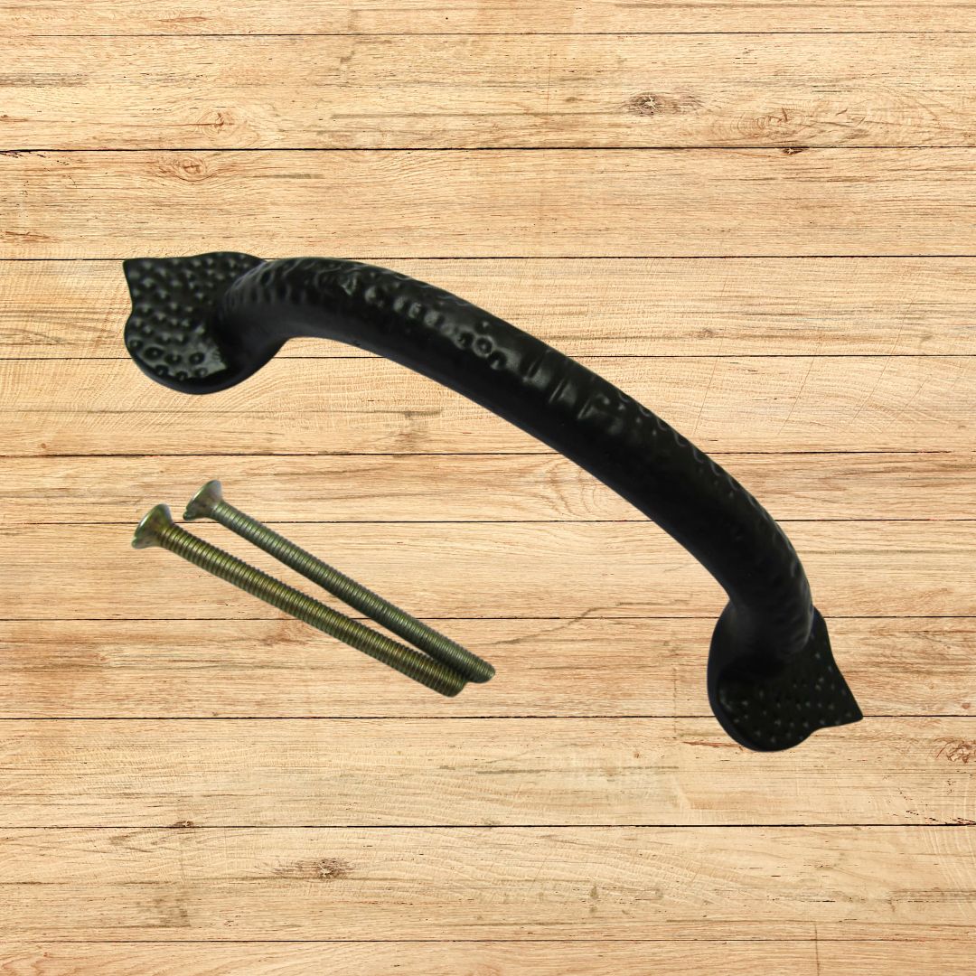 Large Rear Fix Hammered Pull Handle 