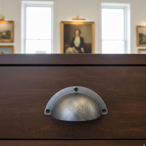 Cup Pull Handle Antique Iron Large Victorian Style