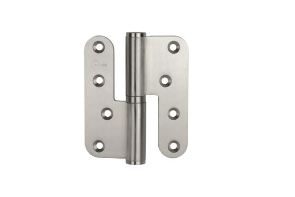 Lift Off Journal Support Door Hinge 102x89x3mm Left Hand Satin Stainless Steel