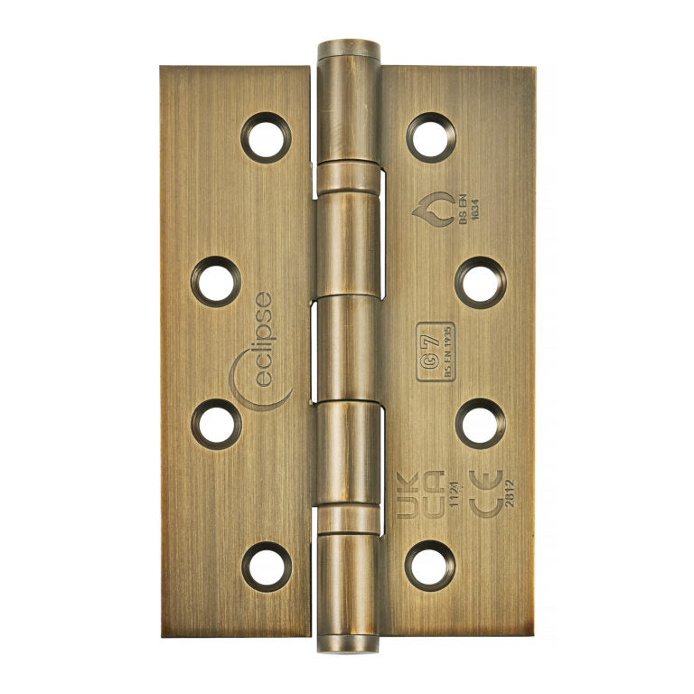 Fire Rated Slim Knuckle Ball Bearing Door Hinge 102x67x2mm
