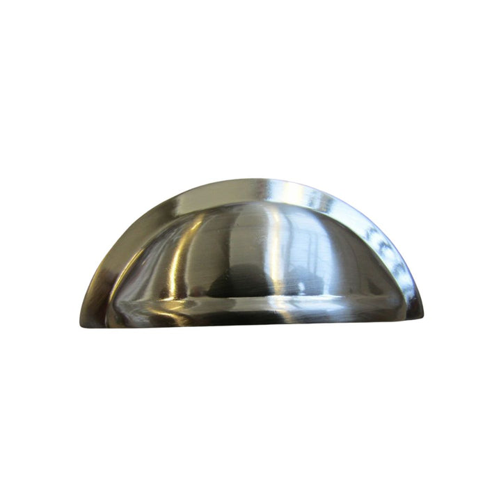 Oxford Rear Fix Cabinet Cup Pull Handle Satin Nickel