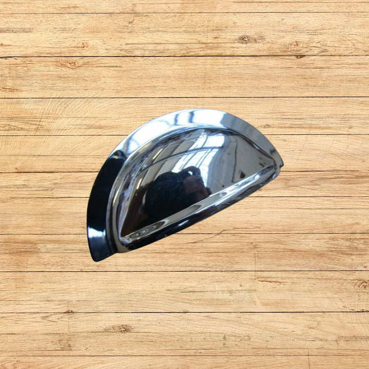 Oxford Rear Fix Cabinet Cup Pull Handle polished chrome
