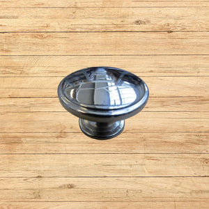 Oxford Round Cabinet Knob Polished Chrome 38mm