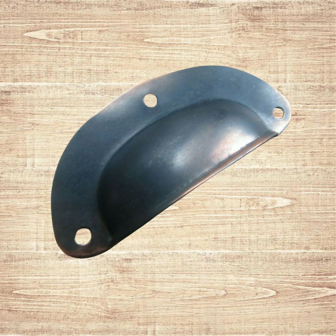 Pack of 10 3'' Steel Cup Pull Handle Antique Copper