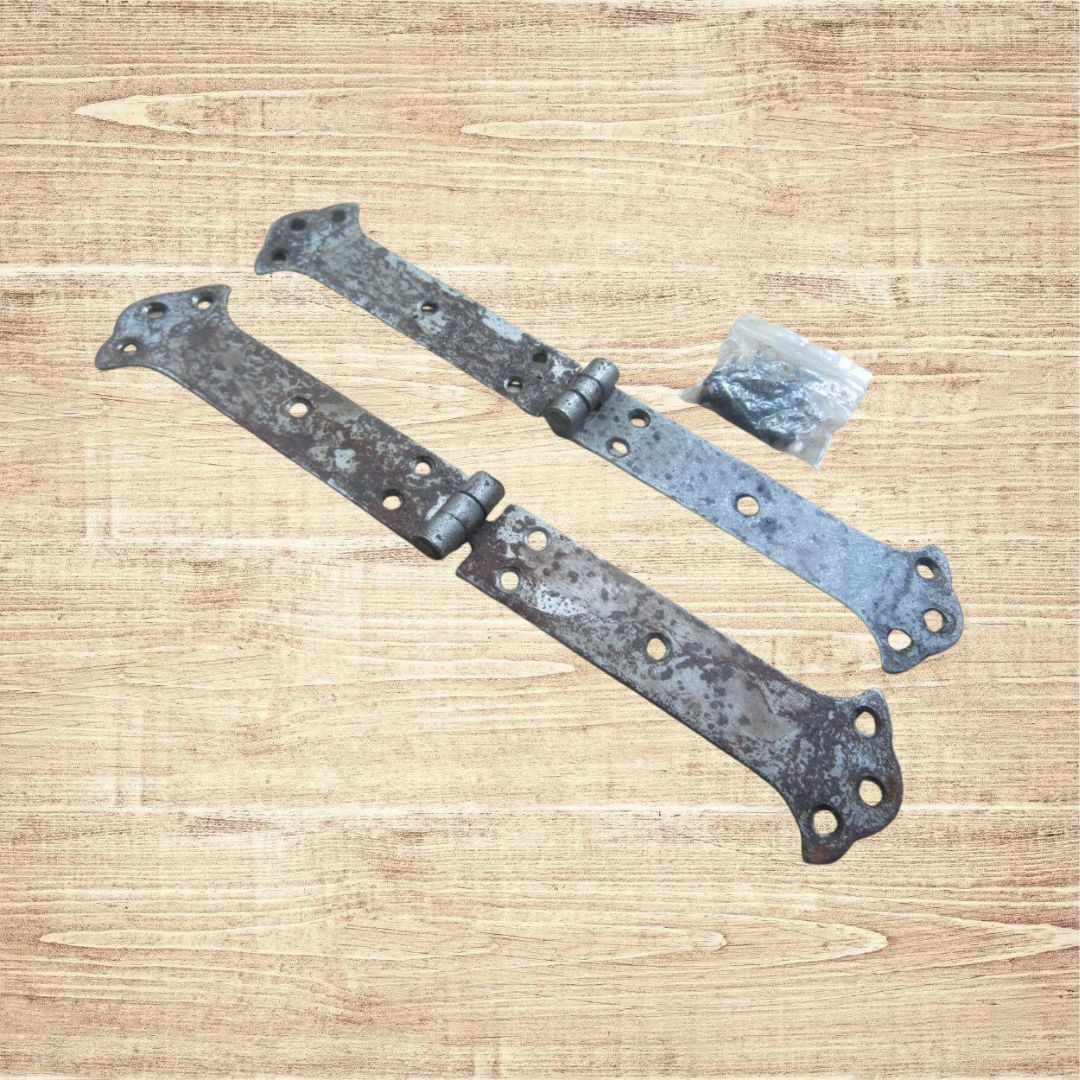 Pair of 10'' Butterfly Strap Hinge