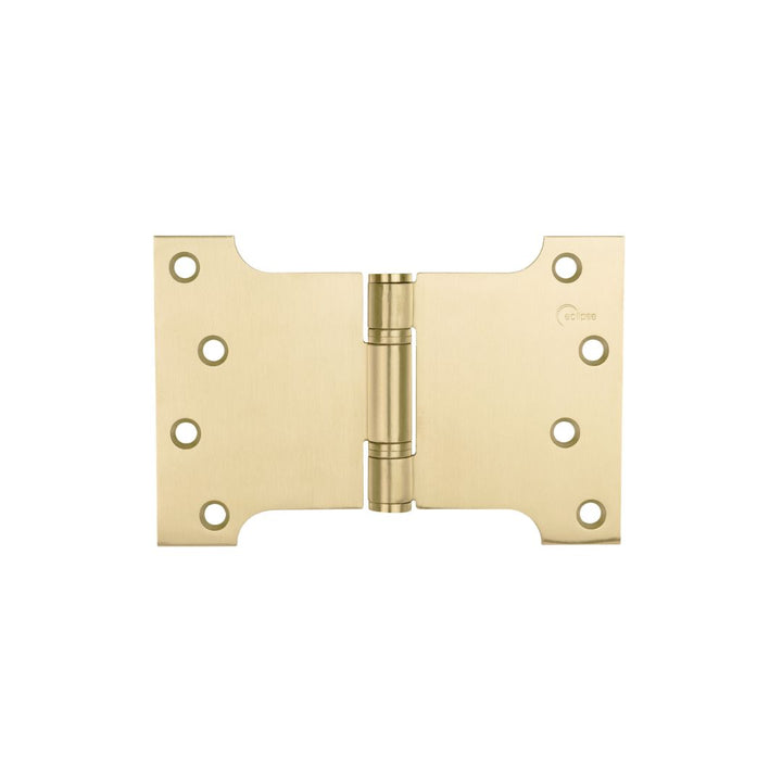Parliament Thrust Bearing Door Hinge 102x102x152mm Electro Brass Plated