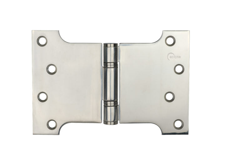 Parliament Thrust Bearing Door Hinge 102x102x152mm Electro Brass Plated