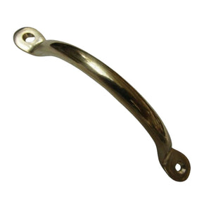 Penny Bow Cabinet Pull Handle Polished Brass