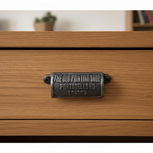 Retro Chest Drawer Cup Handle Portobello

