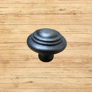 Roman Cabinet Knob Antique Iron 25mm