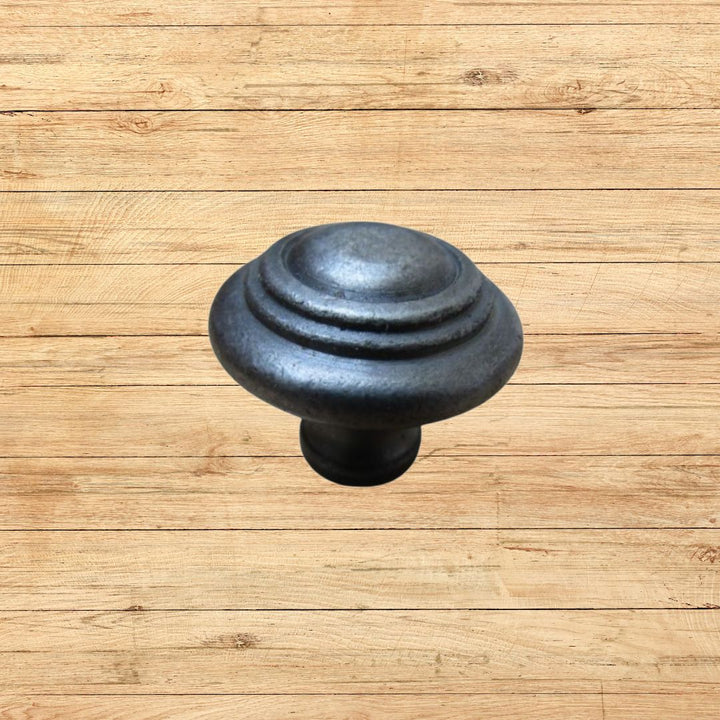 Roman Cabinet Knob Antique Iron 25mm