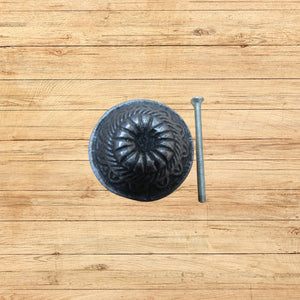 Round Decorative Cupboard Knob 35mm
