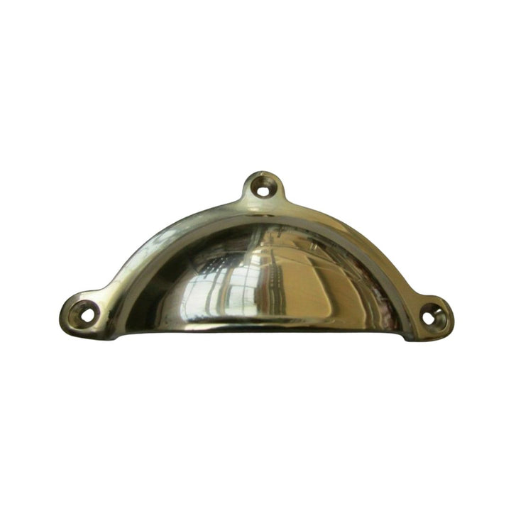 Royal lugged Cup Pull Handle Polished Brass
