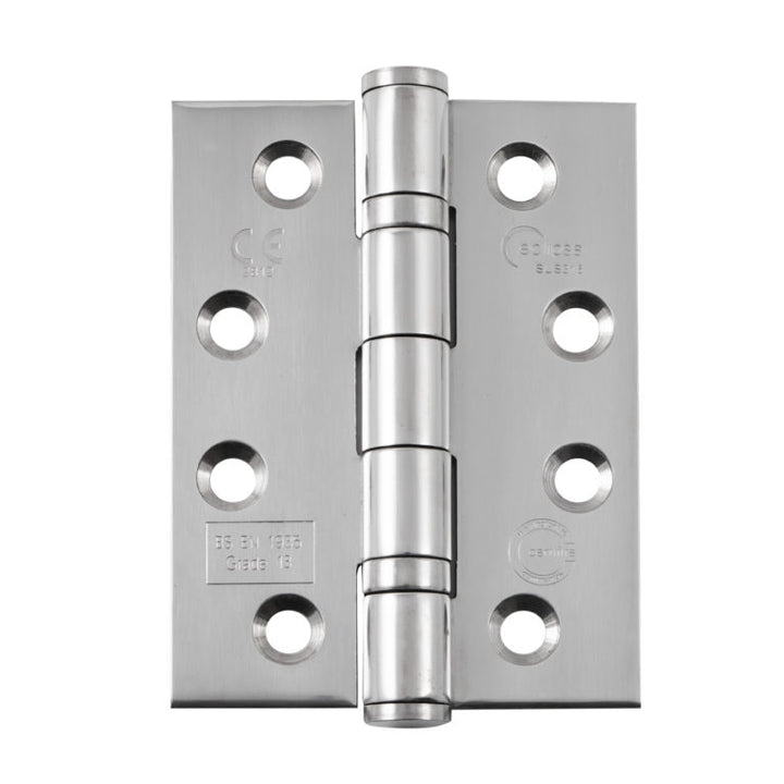SUS 316 Ball Bearing Hinge Grade 13 Polished Stainless Steel (Pack of 2)