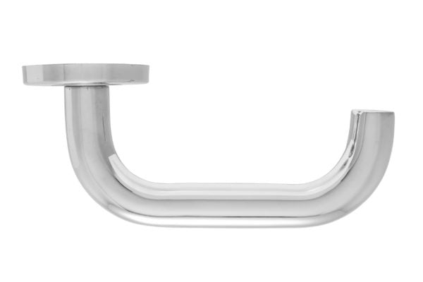 Safety Lever on Rose Door Handle Satin Stainless Steel Fire Rated