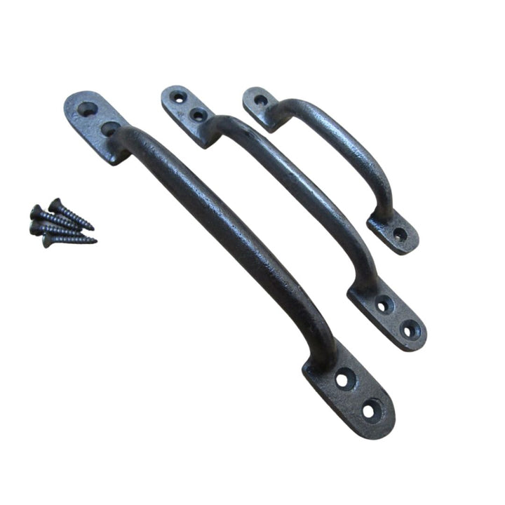 Sash Cabinet Pull Handle Antique Iron 4"
