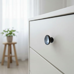 Shaker Cabinet Knob Antique Iron 35mm
