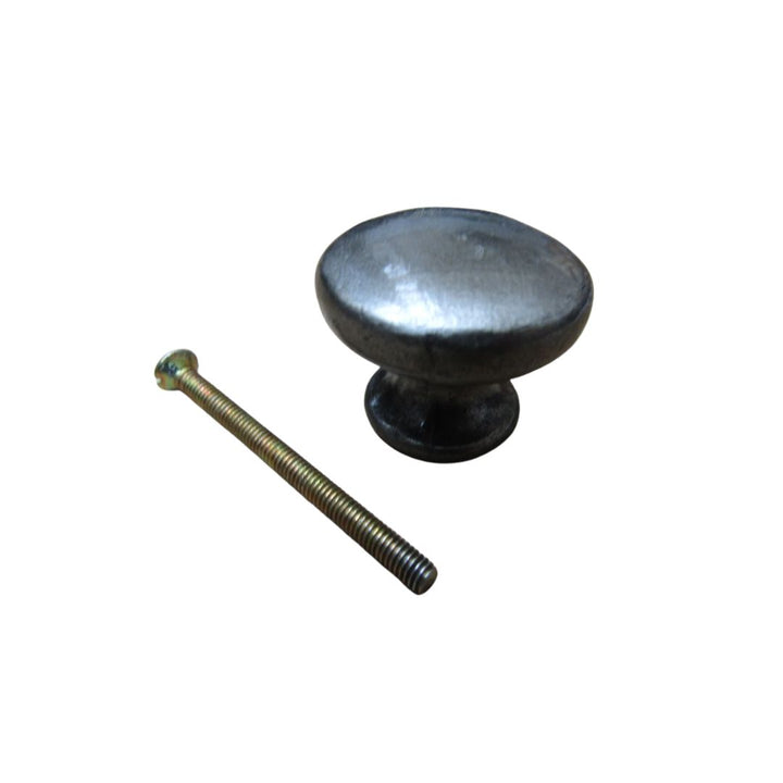 Shaker Cabinet Knob Antique Iron 35mm
