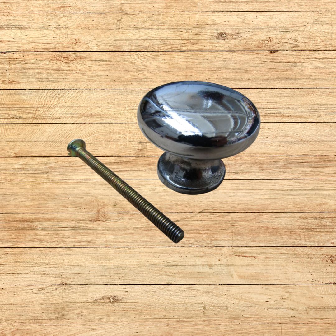 Shaker Cabinet Knob Chrome
