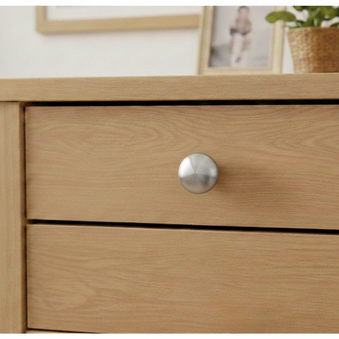 Shaker Cabinet Knob Satin Chrome
