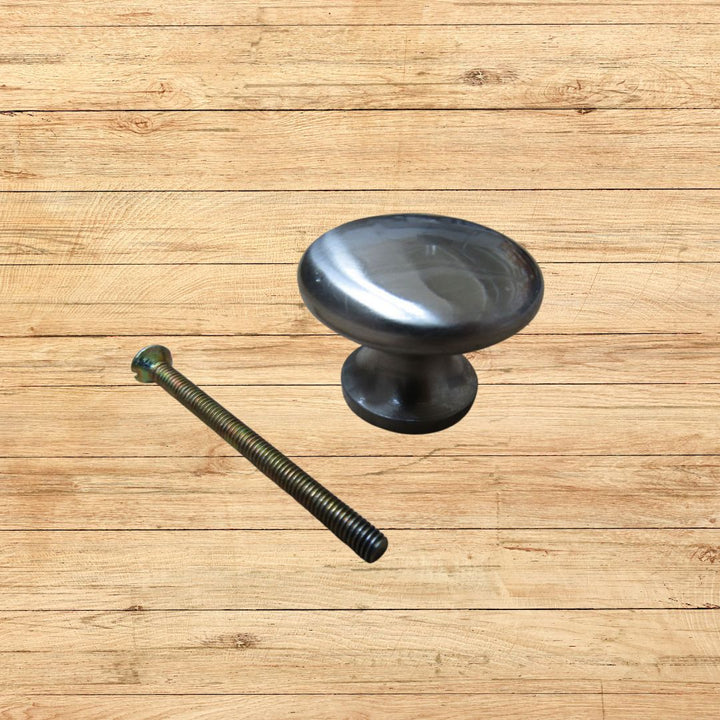Shaker Cabinet Knob Satin Chrome
