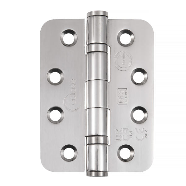 Fire Rated Radius Ball Bearing Door Hinge 102x76mm Grade 13
