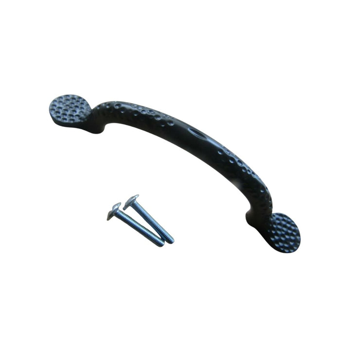 St.Ives Black Antique Hammered D Handle Rear Fix