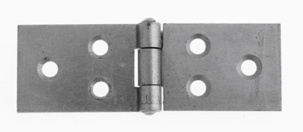 Back Flap Hinge 102x25mm Satin Chrome Steel Cabinet Hinge Pack of 2