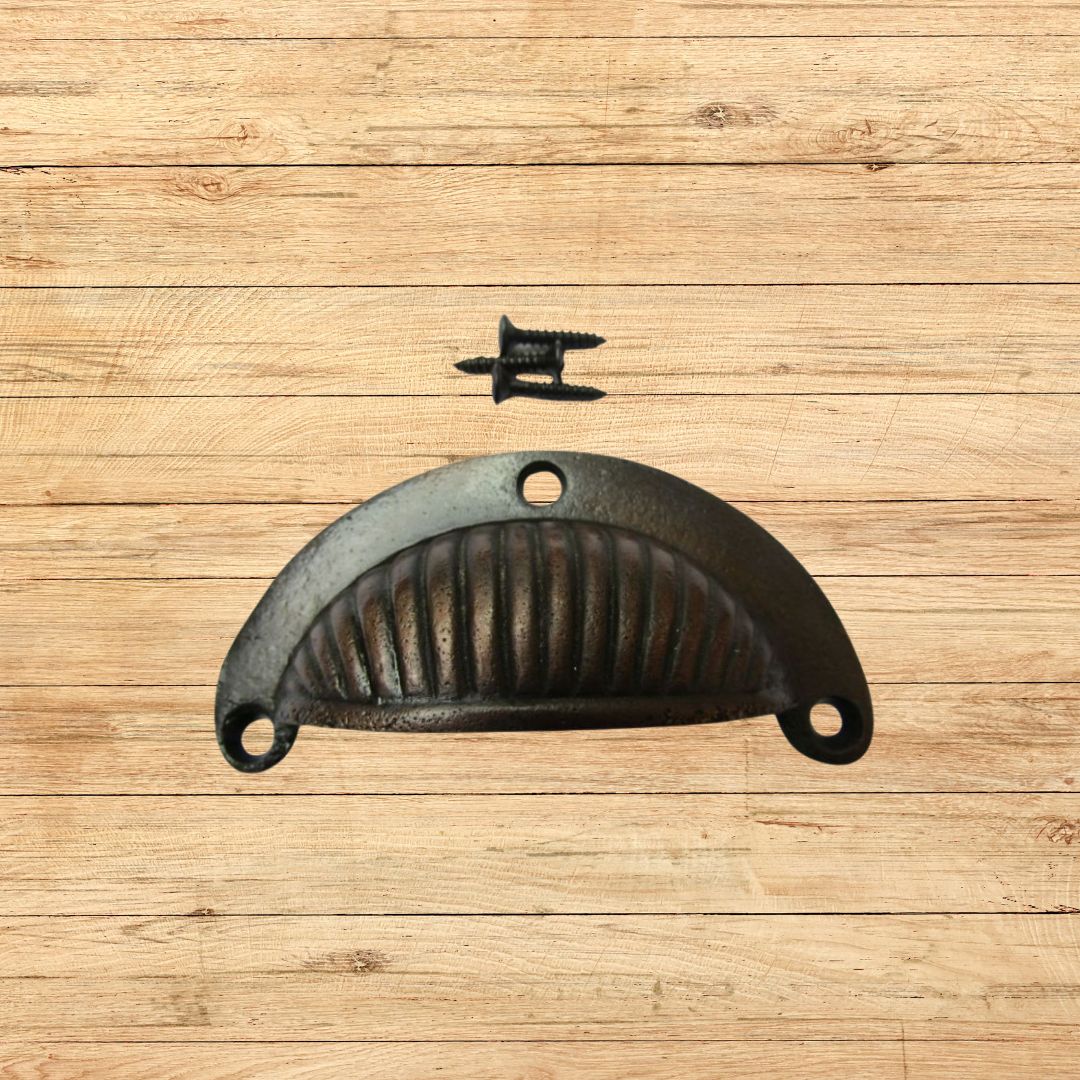 Sunrise Cup Pull Handle Antique Copper
