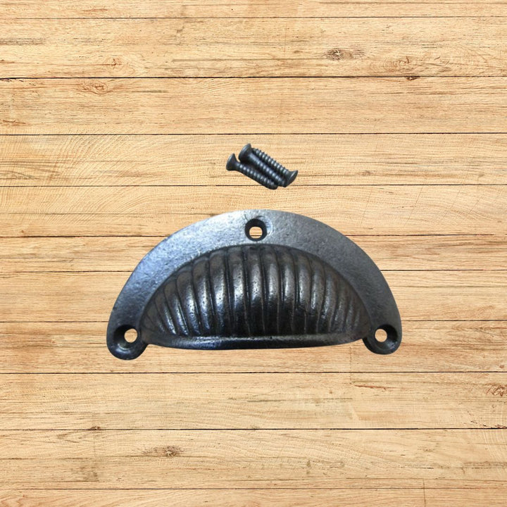 Sunrise Cup Pull Handle Antique Iron

