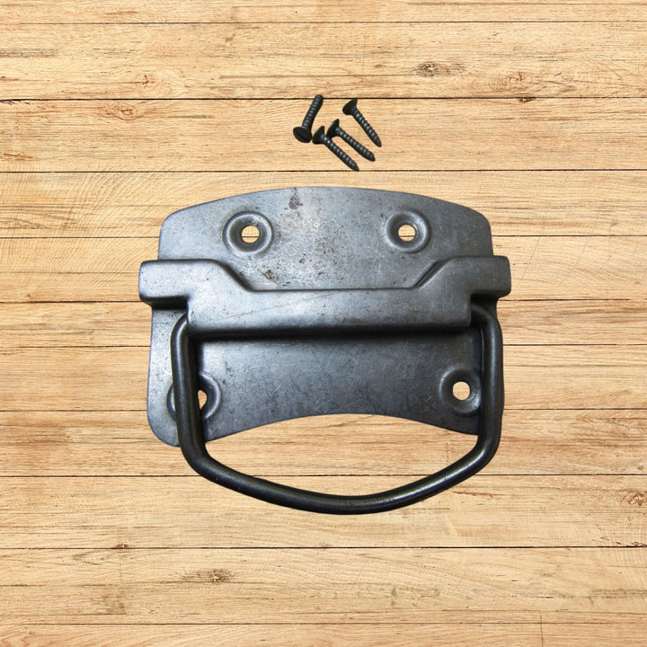Steel Swing Chest Handle Antique Iron
