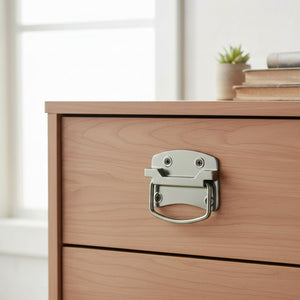 Steel Chest Drawer Handle Zinc
