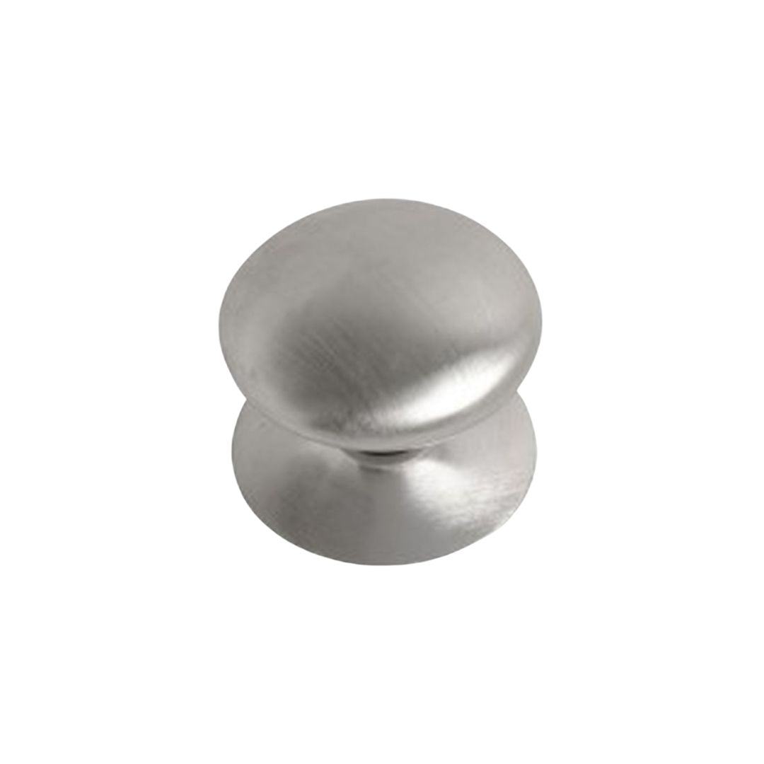 Victorian Cabinet Knob Satin Chrome 30mm